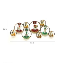  Metal Iron 9 Ring Doll With Led -  Multicolor, Metal, Pack of1